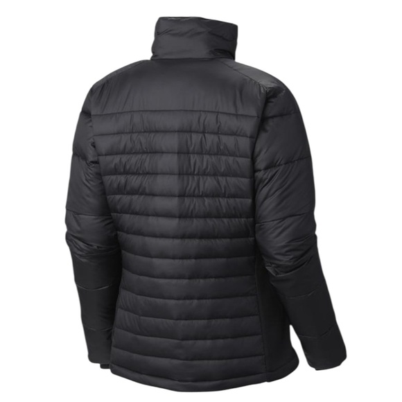 Columbia Powder Pillow Hybrid Black Water Resistant Zip-Up Jacket Size Large - Picture 3 of 16